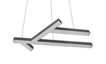 Светодиодный  обьемный светильник  Altavolta -  legno 1439