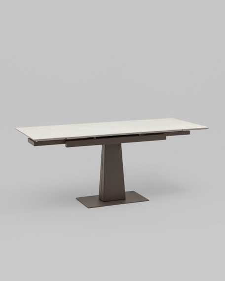 Стол Арнон 120-180/80/76 см керамика Carmen light grey