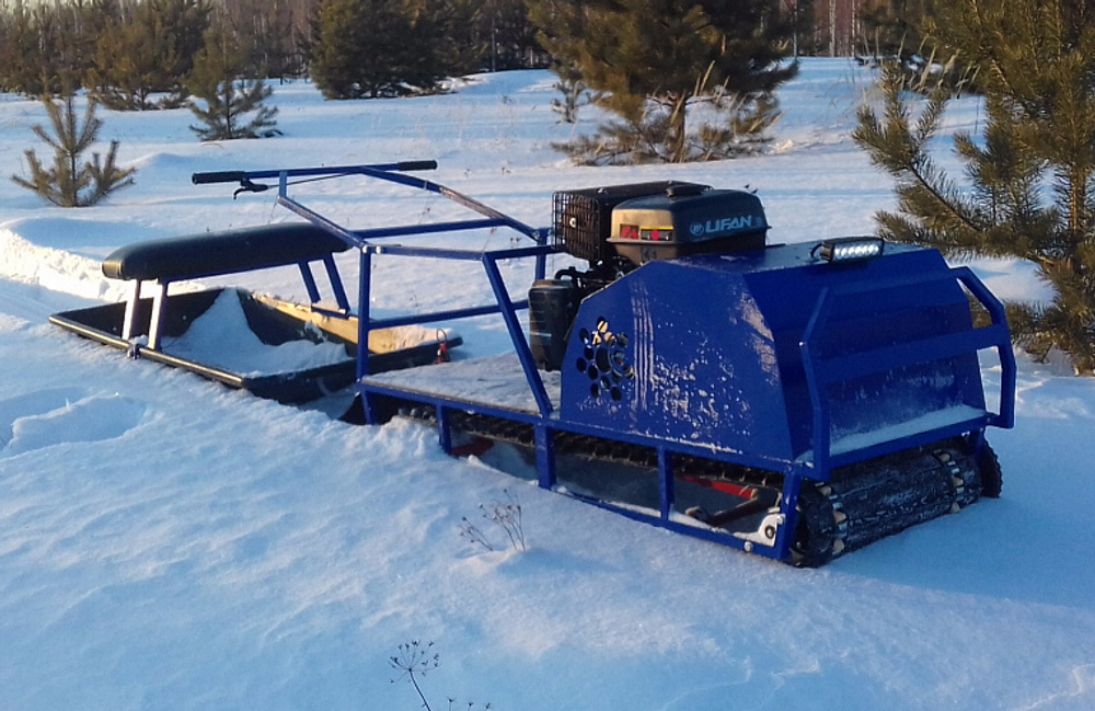 Мотобуксировщик Альбатрос-XLV 15 тележки, 1450 мм