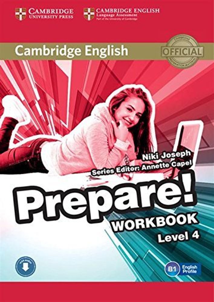 Cambridge English Prepare! Level 4 Workbook with Audio-online