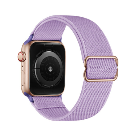 Эластичный ремешок Apple Watch, 42/44/45, S/M, M/L, фиолетовый