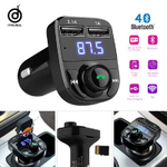 FM-трансмиттер  X88A bluetooth, фм модулятор с блютузом для автомобиля, зарядник в машину