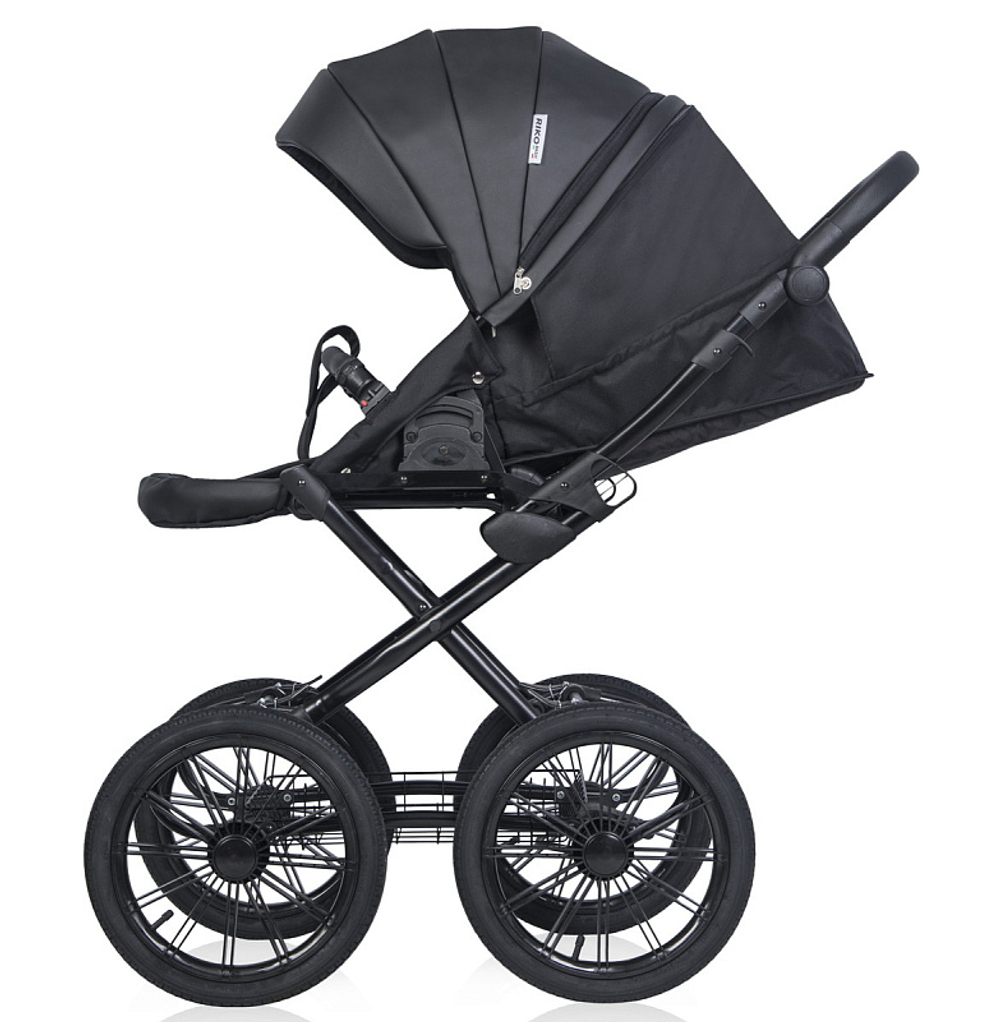 Коляска MONTANA X ECCO Prestige (2 в 1) (RIKO BASIC) 12 Black (черный)