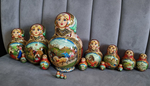Матрешка "Лето в деревне" Русские мотивы 15мест