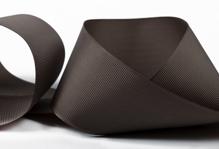 Репсовая лента GR-50 50 мм 2 " , №121 серо-коричневый