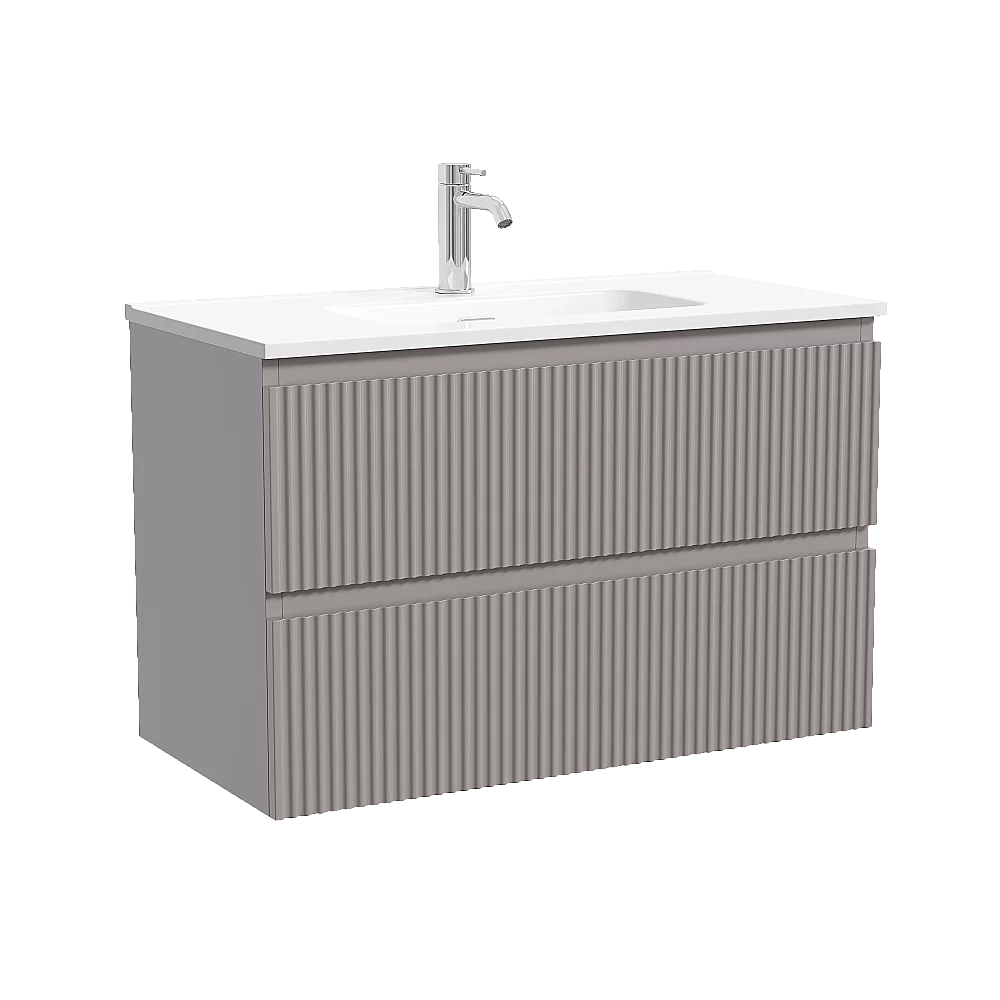 Тумба с раковиной Sancos Snob R SNR80/39SM/CN7026 Doha Soft