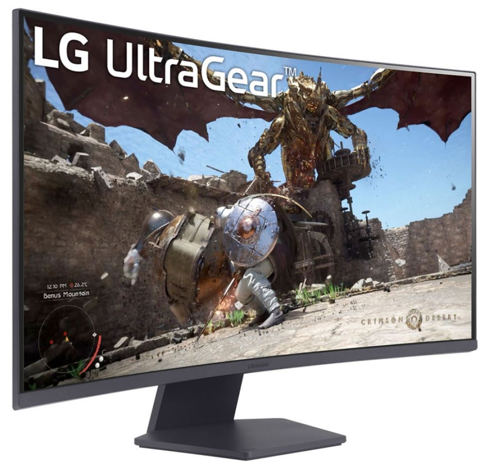 Монитор 31,5" LG UltraGear 32GS60QC-B