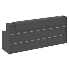 Onix Ресепшн O.R-K-7 Антрацит 2810*766*1187