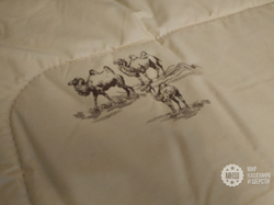 Одеяло стеганое из 100% верблюжьего пуха Gobi Sun (Монголия) 150x220 см.