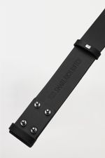 ШИРОКИЙ РЕМЕНЬ НА КОБУРНЫХ КНОПКАХ SELFMADE BLACK