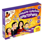 Игра карточная "Большая семейная викторина"