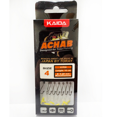 Крючки KAIDA ACHAB FMB01NC-04