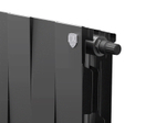 Радиатор биметаллический Royal Thermo PianoForte 200 Noir Sable 14 секций VDR (нижнее правое подключение)