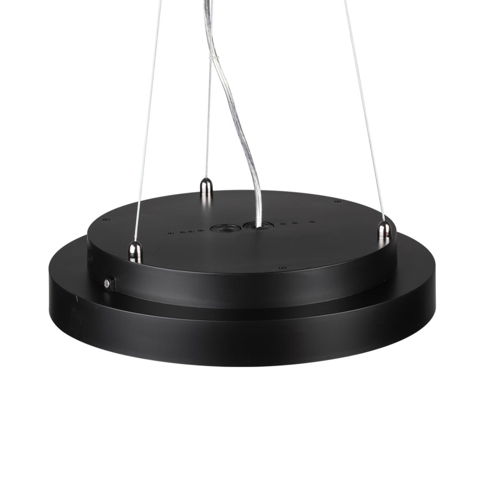 7753/L SN 535 Подвесное крепление для светильника QUANTUM LED металл/черный 1,5м QUANTUM
