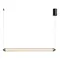 utsenka-SL6224.413.01 Светильник подвесной ST-Luce Черный/Прозрачный LED 1*30W 4000K BAMBOO