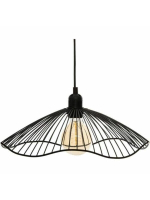 Потолочный светильник Atmosphera Cháteau 40W Чёрный Металл (Ø 34 x 15,5 cm)