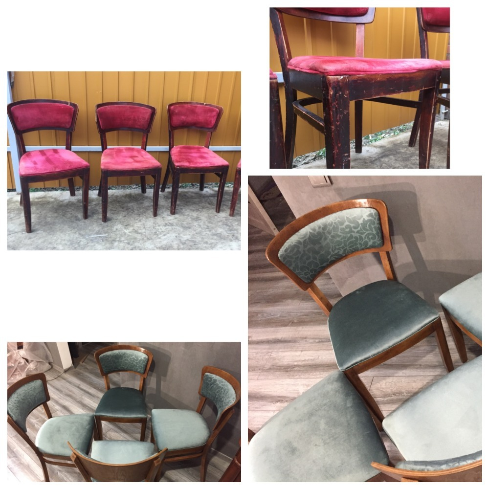 Перетяжка мягких стульев