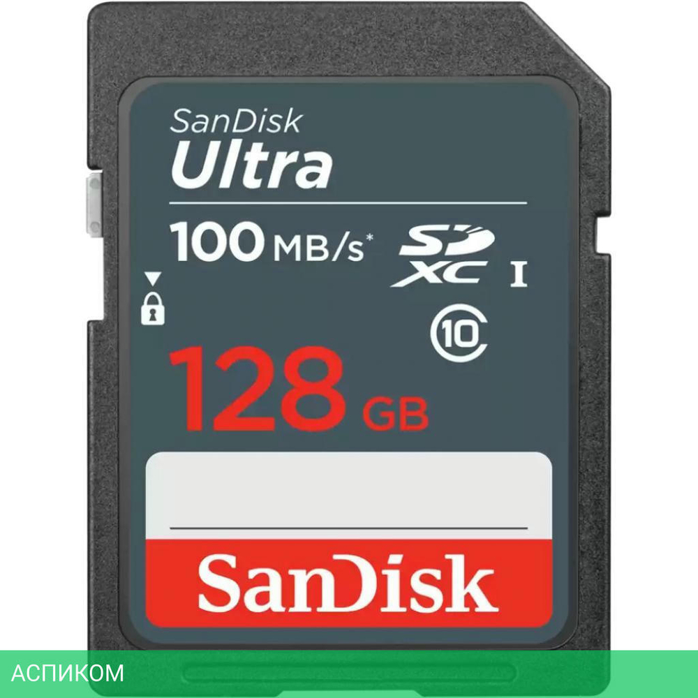 Карта памяти SanDisk Ultra SDXC 128GB (SDSDUNR-128G-GN3IN)
