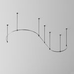 Шинопровод накладной/подвесной Technical TRX154-2SR-D1200-B