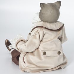 Кукла коллекционная Кот Клаус