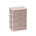 КОМОД КОЛОРИТ 4-Х СЕКЦИОН. ШИРОКИЙ БЕЖЕВЫЙ АРТ.М8759