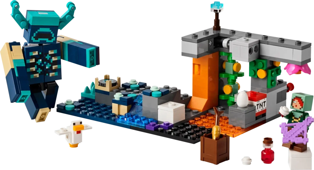 Конструктор LEGO Minecraft 21274 Встреча с начальником тюрьмы