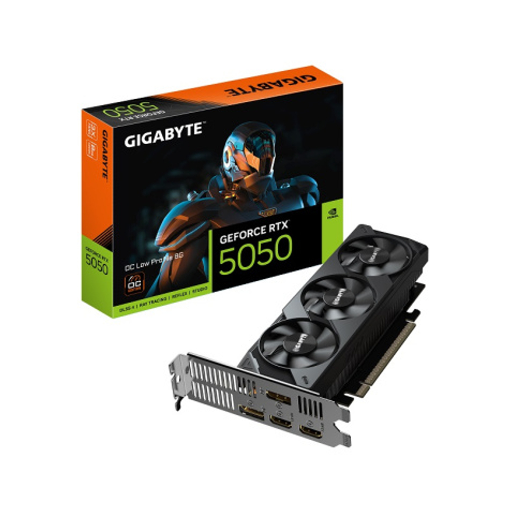 Видеокарта GIGABYTE GeForce RTX 5050 OC LOW (GV-N5050OC-8GL)