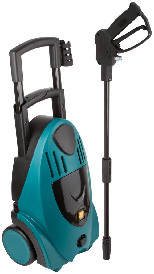 Мойка высокого давления эл. 1500 Вт, 135/90 бар, 1,0/4,0 бар, 348 л/ч, 50 C, индукц.мотор, колеса, коробка 80957