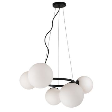 Люстра подвесная 815057 черный/белый Globo Lightstar