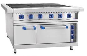 Плита электрическая Abat ЭП-6ЖШ-01 (нерж. духовка)