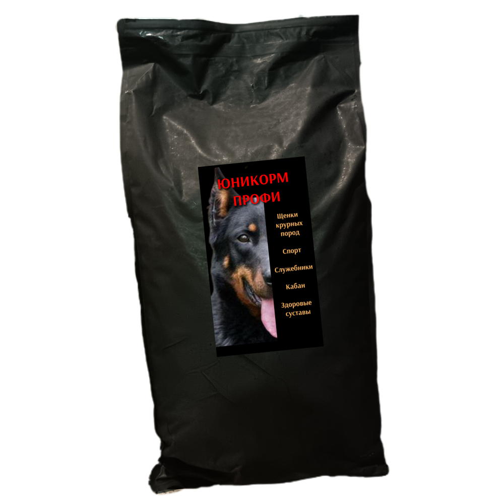 Юникорм профи "Спорт", Сухой супер премиум корм для спортивных и служебных собак. Линейка Спецкинология.