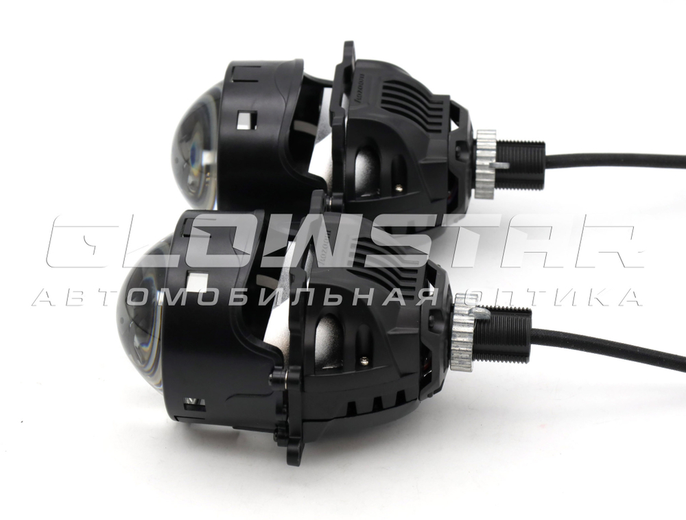 Билед модули Aozoom K10 2025 3.0 дюйма, 2 чипа, 5500K, 12V, 58W/66W, крепление 3R и съемное гаечное (комплект, 2шт)
