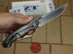 Нож Zero Tolerance 0452 CFTi - рукоять титан, карбон ZT0452CFTI