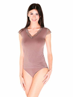 Футболка женская Comfort Classics какао