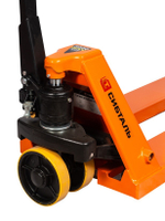 Гидравлическая тележка (рокла) ACR, 5 т, Вилы: 1150 Х 550, СибТаль, полиуретановые колеса