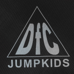 Батут DFC JUMP KIDS 55&quot; красно-серый