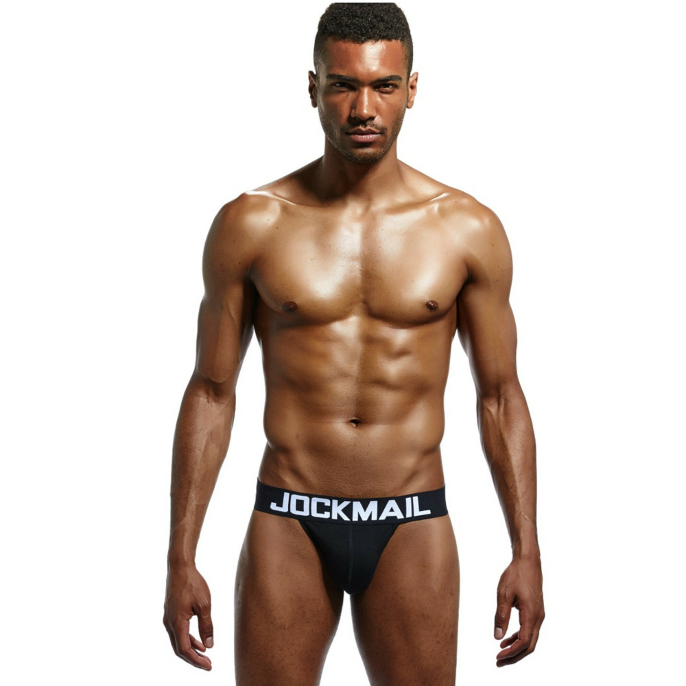 Мужские трусы джоки черные JOCKMAIL JM4038-2