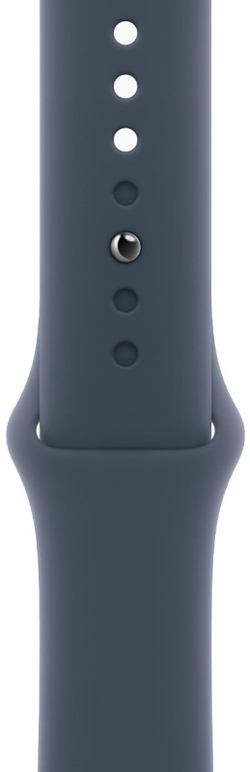 Apple Watch SE 2 (2024), 40 мм, Умные часы Корпус из алюминия цвета Серебро (Silver), спортивный ремешок Штормовой синий