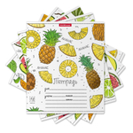 Тетрадь 18л., клетка, Erich Krause, скрепка, блок офсет, мелованный картон "Яркие дольки", 5 дизайнов