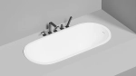 Ванна Salini Ornella AXIS Kit S-Sense 170x80 102414M белая матовая