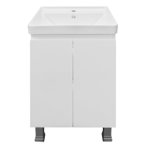 Комплект Тумба Azario Мила 50/Н напольная с раковиной Monte 50, белый (CS00097990)