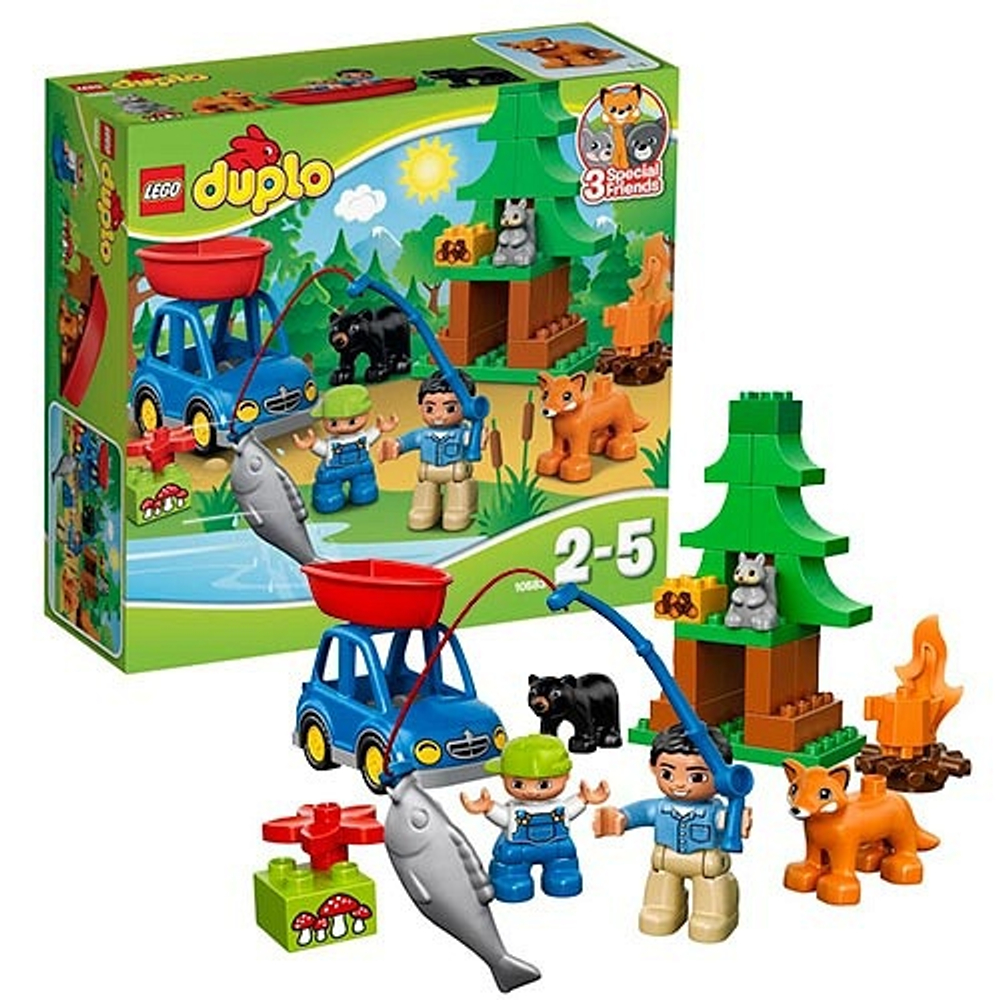 LEGO Duplo: Рыбалка в лесу 10583 — Forest: Fishing Trip — Лего Дупло