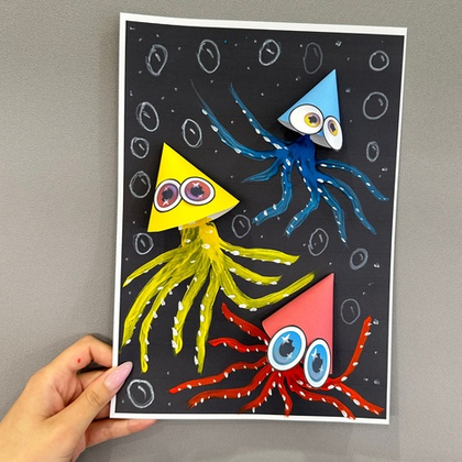 Поделка "Осьминоги"