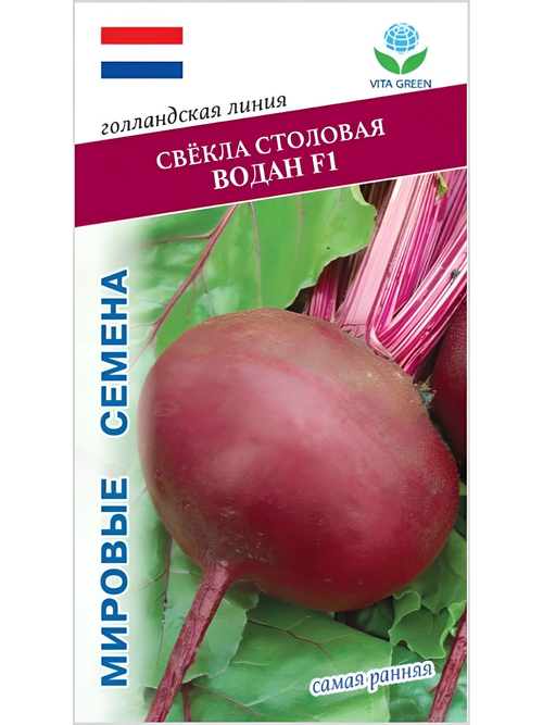 Семена свекла Водан F1 для посадки, 1 гр. семян (Vita Green / Вита Грин)