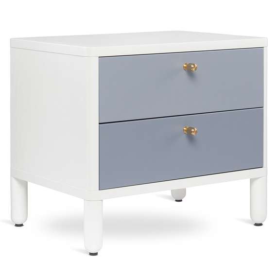 Тумба прикроватная saga, hordur, 55х40х50 см, белая