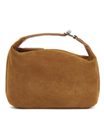 Сумка SADDLE S замша карамельного цвета