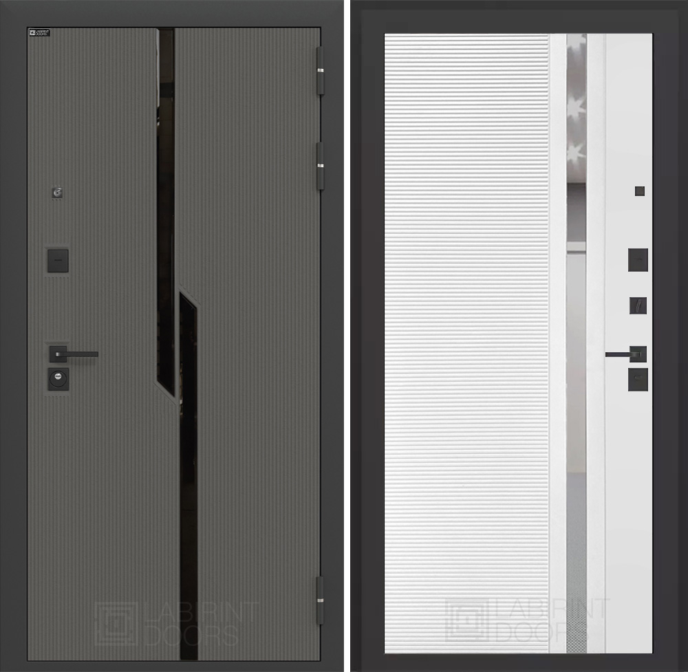 Карбон 31 белый софт,зеркальная встаыка с тонировкой