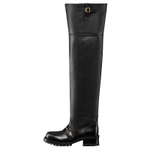 DIOR D Quest Over the knee Boots 4.5cm Women"s Black
