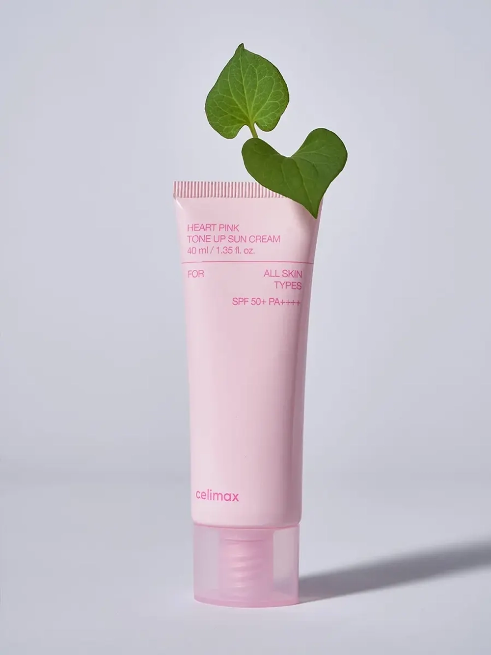 Celimax Освежающий солнцезащитный крем с эффектом сияния SPF50 Heart Pink Tone-Up Sun Cream 40 мл