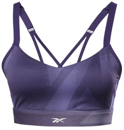 ТОП теннисный Reebok Lux Strappy Bra W - Фиолетовый